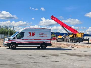 Аренда полноприводноно автокрана SANY SAC3500T8 350 тонн с уникальной колёсной формулой 12×12.