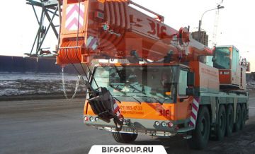Аренда автокрана Liebherr грузоподъемностью 160 тонн