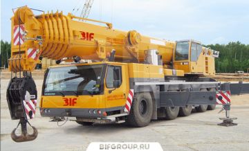 Аренда автокрана Liebherr грузоподъемностью 200 тонн