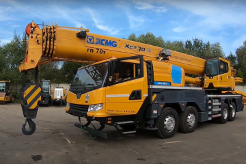Аренда автокрана XCMG XCT70 S грузоподъемностью 70 тонн