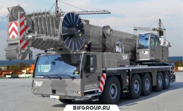 Аренда автокрана Liebherr грузоподъемностью 220 тонн