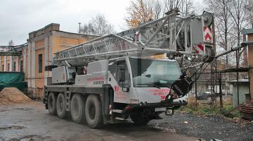 Автокран Liebherr LTM 1060-2 Аренда автокрана Liebherr грузоподъемностью 60 тонн
