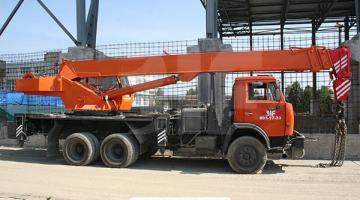 Аренда автокрана Клинцы 25т Аренда автокрана грузоподъемность 25 тонн со стрелой 21,7 метров