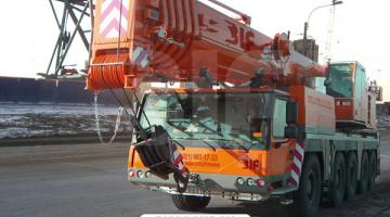Автокран Liebherr ltm 1160-5.1 Аренда автокрана Liebherr грузоподъемностью 160 тонн