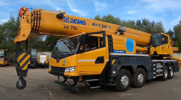 Автокран XCMG XCT70 S Аренда автокрана XCMG XCT70 S грузоподъемностью 70 тонн
