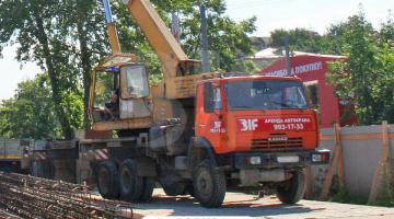 Автокран «Галичанин» КС-55713-1 Аренда крана Галичанин-Камаз 25 т / 21,7 м