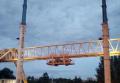 Монтаж козлового крана в Металлострое