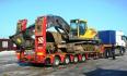 Перевозка спецтехники на трале